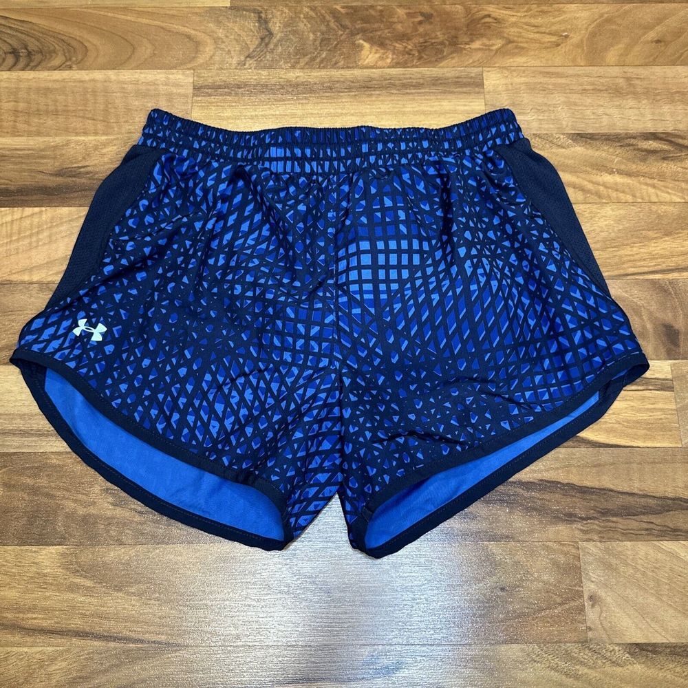Women's Under Armour Loose Fit‎ Heatgear Polyester Running Shorts Size XS
